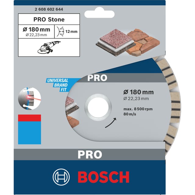 PRO Stone Diamanttrennscheibe, Ø 180mm