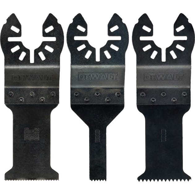 Multitool-Zubehörset DT20713, 3-teilig, Sägeblatt-Satz