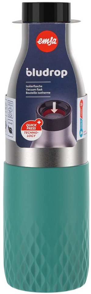 Emsa Bludrop Sleeve Isolier-trinkflasch Grün 0.7l Bild 4