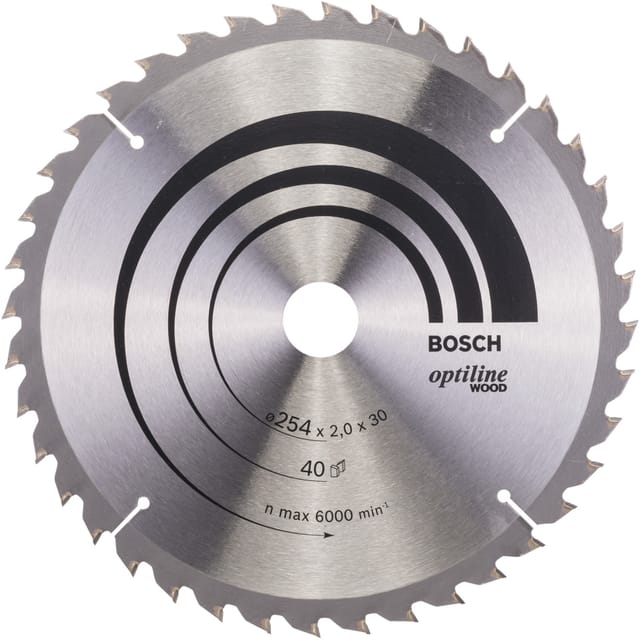 PRO Wood Kreissägeblatt, Ø 254mm, 40Z