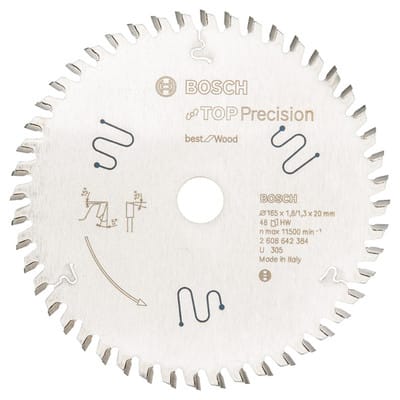 Kreissägeblatt Best for Wood, Ø 165mm, 48Z