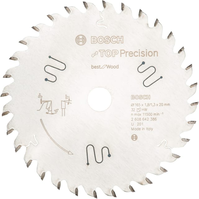 Kreissägeblatt Best for Wood, Ø 165mm, 32Z
