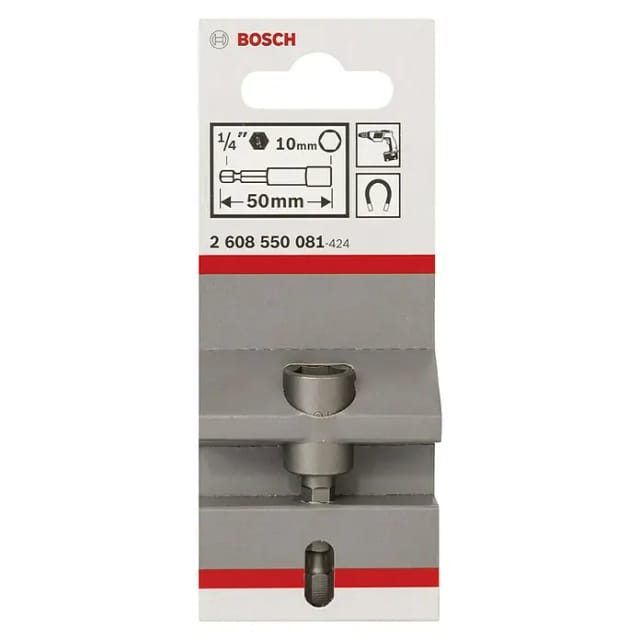 Steckschlüssel 1/4", 10mm