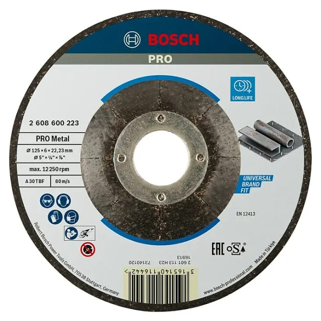PRO Metal Schruppscheibe, Ø 125mm, Schleifscheibe