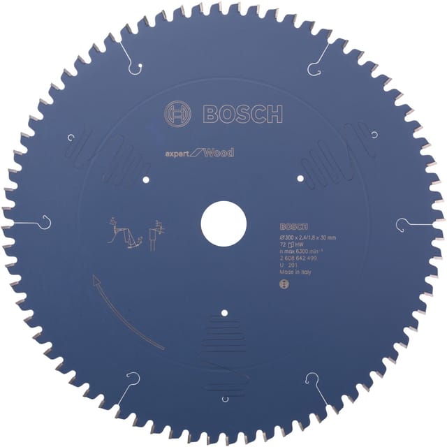 EXPERT Wood Kreissägeblatt, Ø 300mm, 72Z