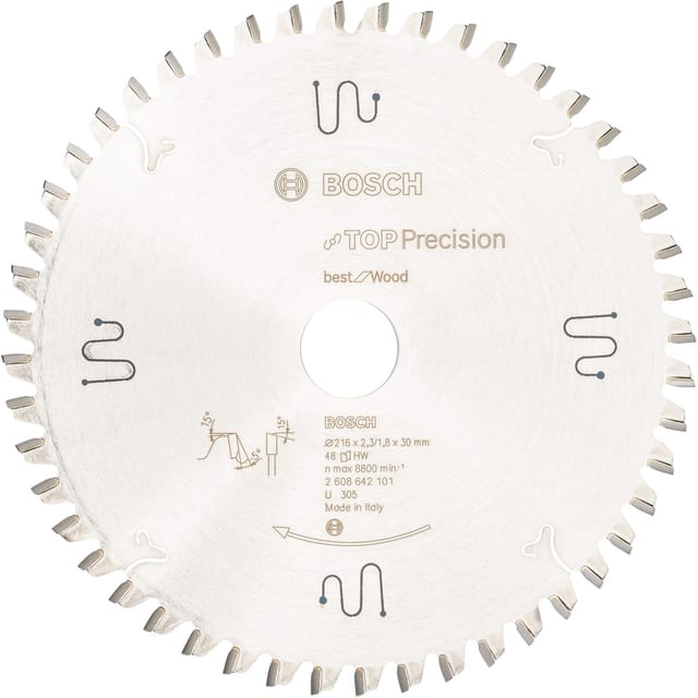 Kreissägeblatt Best for Wood, Ø 216mm, 48Z