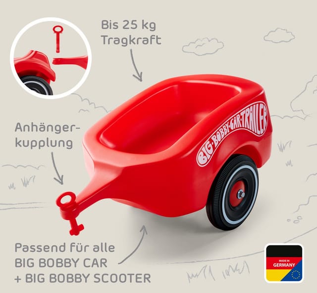 Bobby-Car Trailer, Kinderfahrzeug