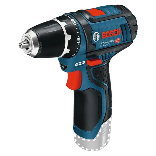 Akku-Bohrschrauber GSR 12V-15 Professional solo, 12Volt