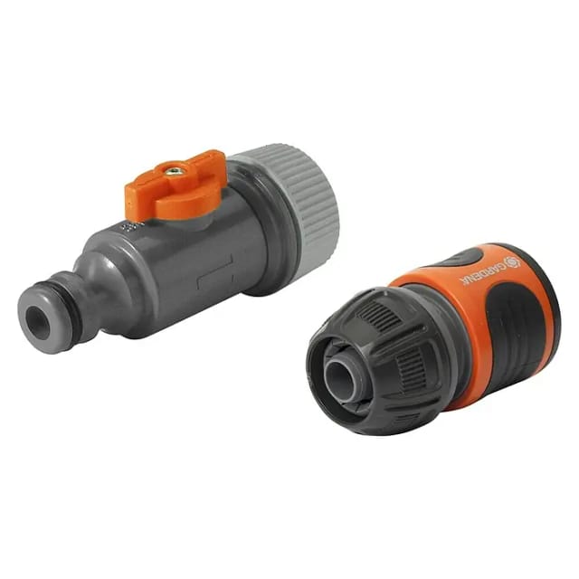 Perl-Regner-Anschlussset 13mm (1/2“), Schlauchstück