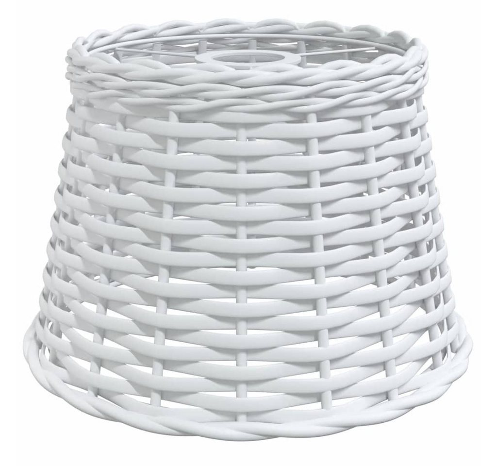 Vidaxl Ceiling Lamp Shade White Ø25x17 Cm Wicker Bild 4