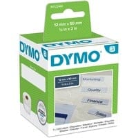 LabelWriter ORIGINAL Hängeablageetiketten 12x50mm, 1 Rolle mit 220 Etiketten