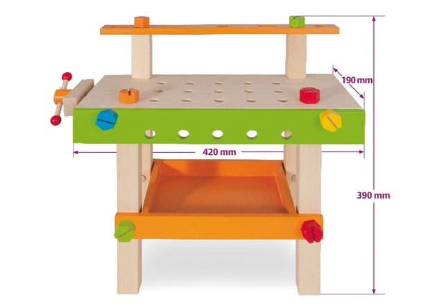 Werkbank, Kinderwerkzeug