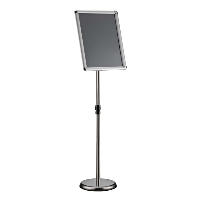 Präsentationsständer Höhenverstellbar 88-138 Cm, Infoständer Für A3, Aufsteller Aluminium & Stahl, Werbeaufsteller Vielseitig Einsetzbar - Wiltec