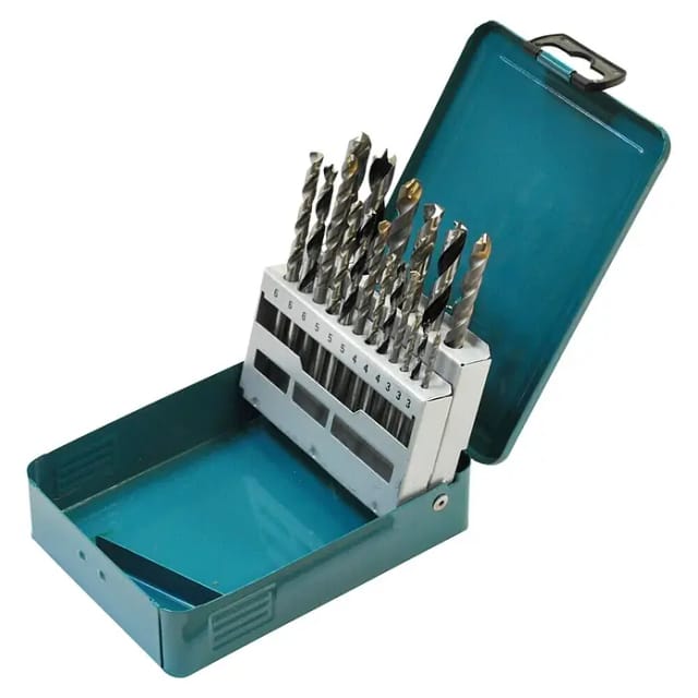 Bohrer-Satz D-46202, 18-teilig