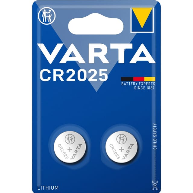 Professional CR2025, Batterie