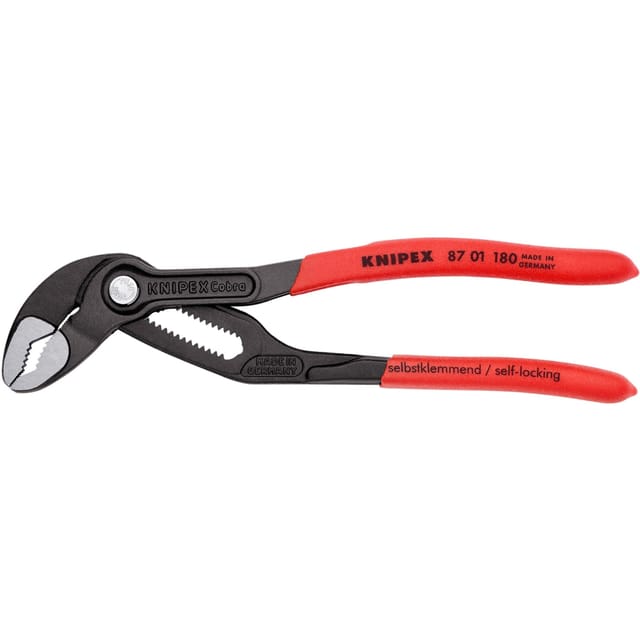 Cobra 87 01 180, 180mm, Rohr- / Wasserpumpen-Zange