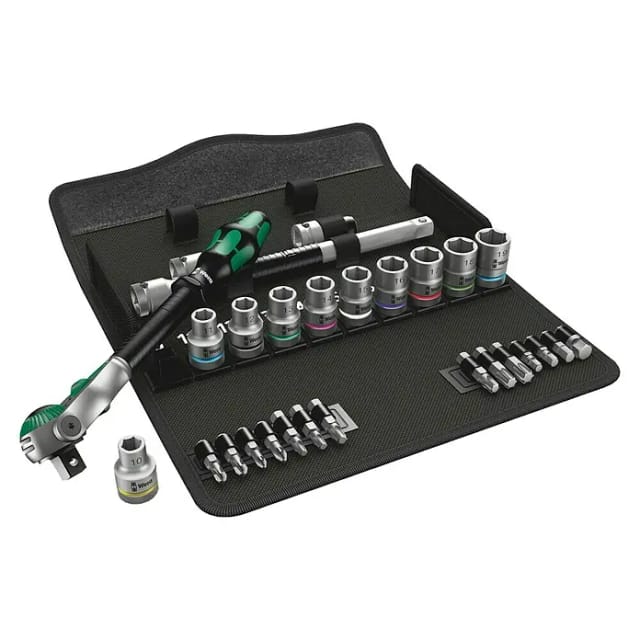 8100 SC 6 Zyklop Speed-Knarrensatz, 28-teilig, Werkzeug-Set