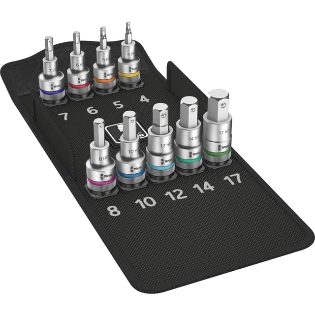 Steckschlüssel Zyklop Bit-Nuss-Satz 8740 C HF 1