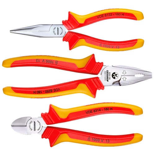 VDE Zangen-Satz 1692291, 3-teilig, Zangen-Set