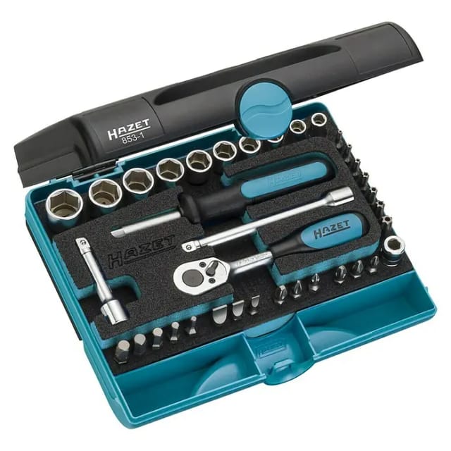 Steckschlüssel-Satz 853-1, 1/4", 36-teilig, Werkzeug-Set