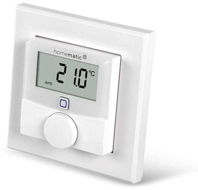 Smart Home Wandthermostat mit Luftfeuchtesensor (HMIP-WTH-2)