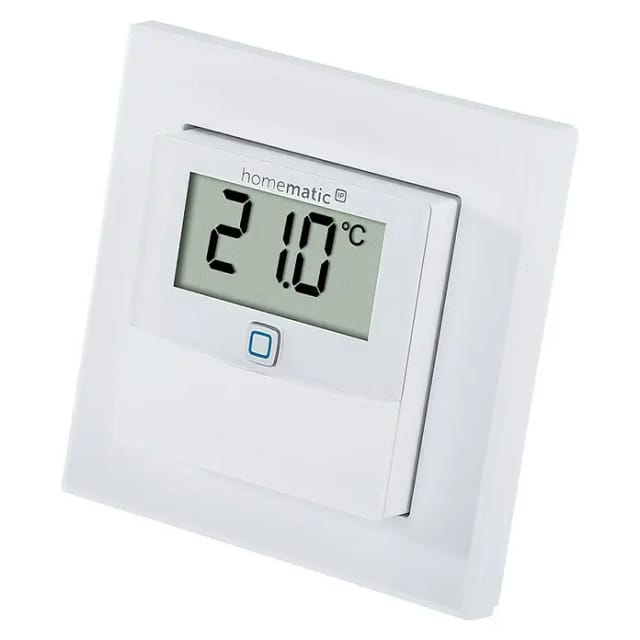 Smart Home Temperatur & Luftfeuchtigkeitssensor mit Display (HmIP-STHD)