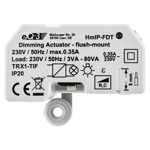 Dimmaktor Unterputz (HmIP-FDT), Schalter