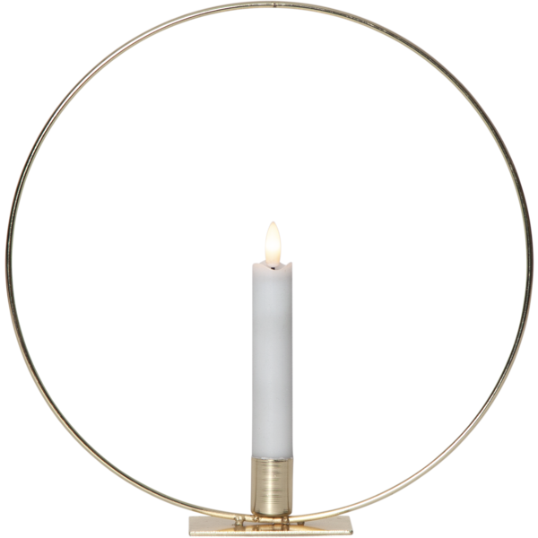 Led Deko-tischleuchte Flamme Ring - Star Trading