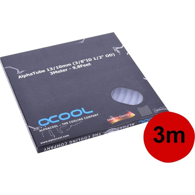 Schlauch AlphaTube HF 13/10 (3/8"ID) - Klar 3m
