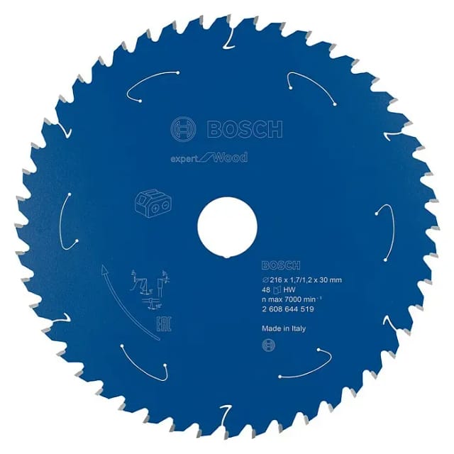 EXPERT Wood Kreissägeblatt, Ø 216mm, 48Z