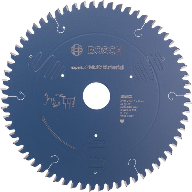 EXPERT Multi Material Kreissägeblatt, Ø 216mm, 64Z