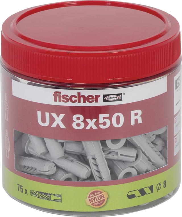 Universaldübel UX 8x50 R, Dose
