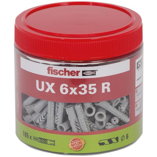 Universaldübel UX 6x35 R, Dose