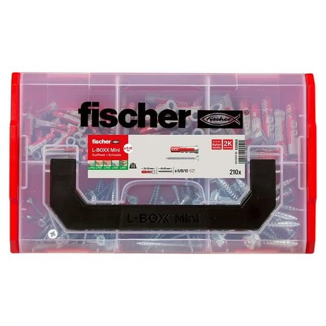FixTainer-DUOPOWER + Schraube, Dübel