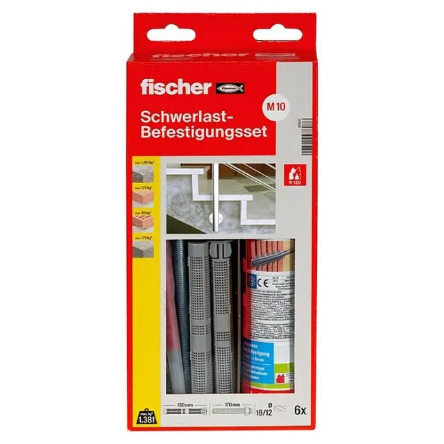 Schwerlast-Befestigungsset 300 T SBS Set M 10, Mörtel