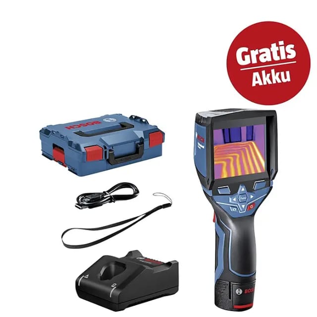 Akku-Wärmebildkamera GTC 400 C Professional, 12Volt, Thermodetektor