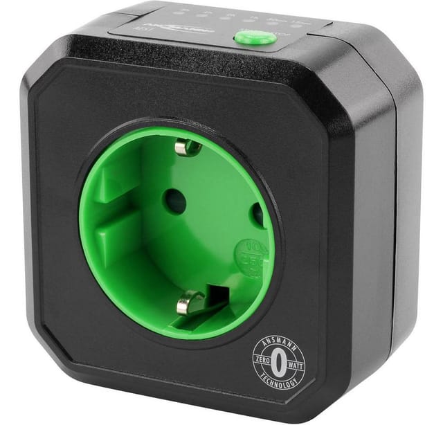 AES1 Timer Steckdose mit Energiesparfunktion, Zwischenstecker