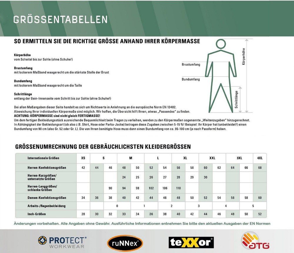 Texxor Regenbundhose Darss Xl Gelb 4357-xl Bild 2