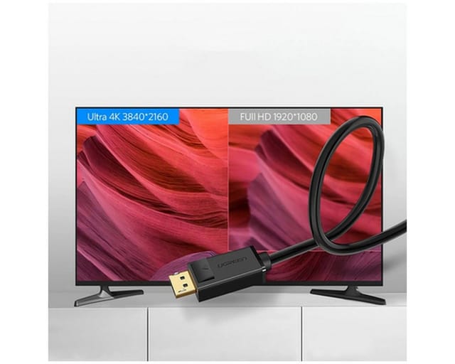 Displayport Hdr 3d 4k Kabel 1m Schwarz