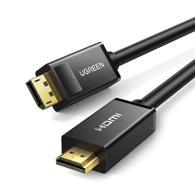 Displayport - Hdmi 4k Hdr 3d Kabel 3m Schwarz