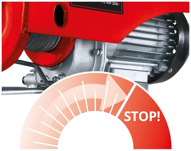 Seilhebezug TC-EH 250, Seilwinde