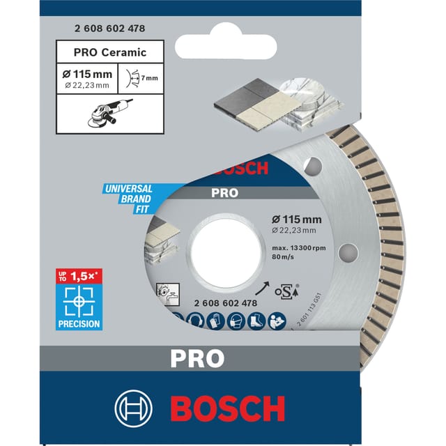 PRO Ceramic Diamant-Trennscheibe, Ø 115mm