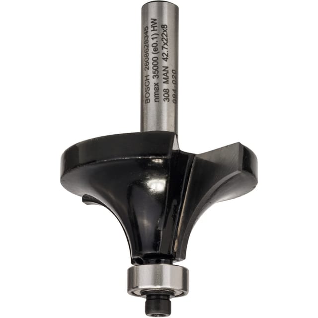 PRO Wood Abrundfräser, Radius 15mm
