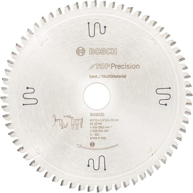 Kreissägeblatt Best for Multi Material, Ø 216mm, 64Z