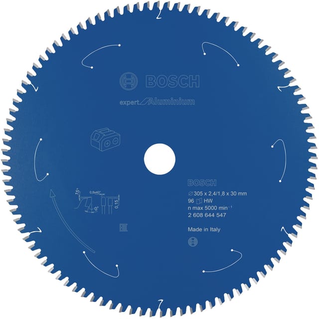 Kreissägeblatt Expert for Aluminium, Ø 305mm, 96Z