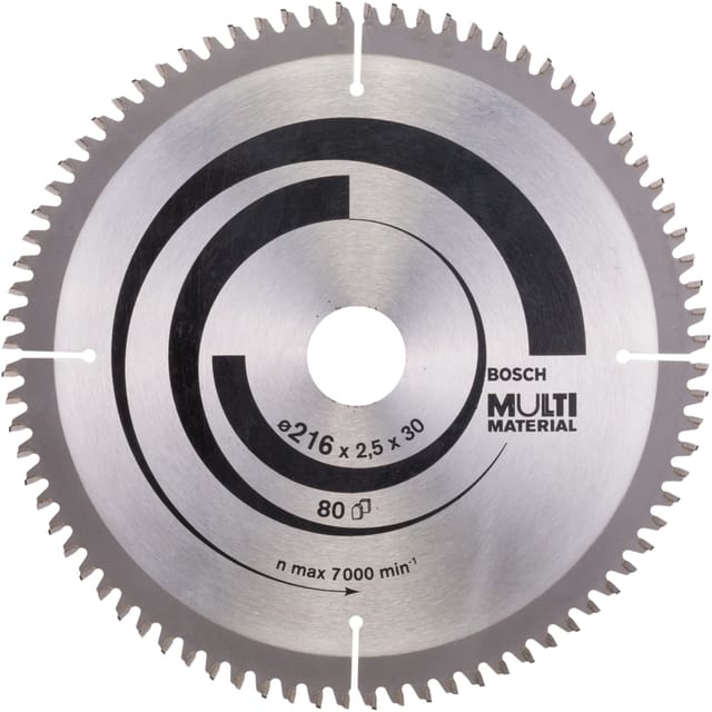 PRO Multi Material Kreissägeblatt, Ø 216mm, 80Z