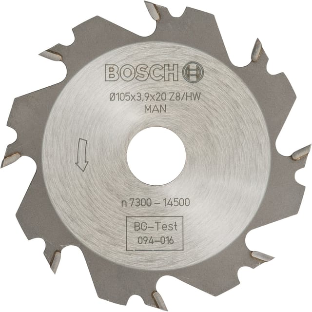 Schlitzfräser Ø 105mm x 20mm, 8Z