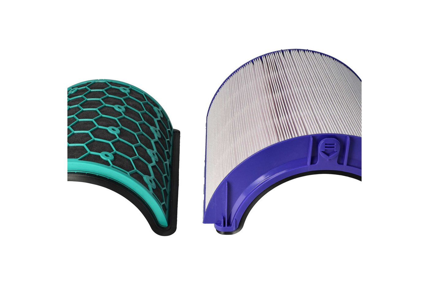 Vhbw 2-teiliges Filter-set Ersatz Für Dyson 968708-04 968707-04, 968707-05 Für Luftreiniger - Hepa-filter, Aktivkohlefilter