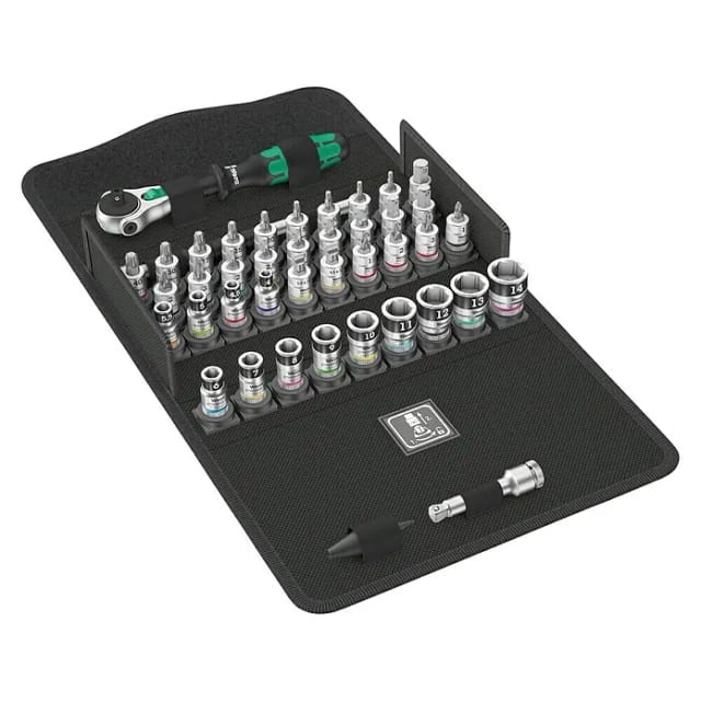 Zyklop Speed Knarrensatz 8100 SA All-in, 1/4", 42-teilig, Werkzeug-Set