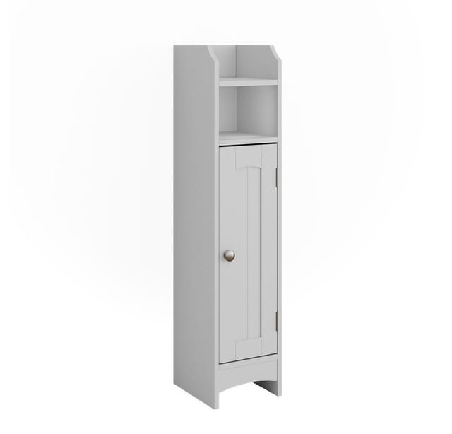 Midischrank Bianco, Weiß, 18 X 81 Cm Mit 5 Fächern Vicco